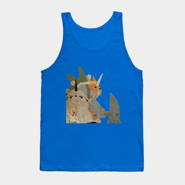 gomamon Tank Top by The darkcartoon